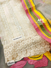 AFC Royal Collection – Pure Soft Organza 3-Piece Suit Set