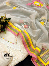 AFC Royal Collection – Pure Soft Organza 3-Piece Suit Set